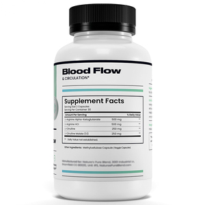 La forme de poudre de capsule d'écoulement d'oxyde nitrique stimule la circulation soutient la pression artérielle normale réduit la tension sur les muscles cardiaques - Product Image 2