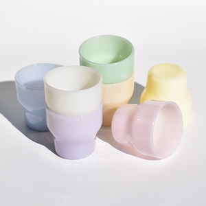 Vendita calda impilabile carino caffè latte acqua potabile bambù comune giada tazze di whisky bere nuova tazza di acqua impilabile - Product Image 3