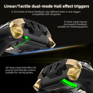 Control inalámbrico para juegos Anbernic RG G01 con pantalla IPS 2.5D, motor de vibración, joystick para PC, NS, NS2, Android e IOS - Product Image 4