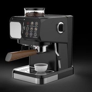 Machine à café semi-automatique de style italien, 20 bars de pression, écran tactile, fonctions multifonctions pour expresso et lait à domicile - Product Image 2
