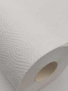 Papel Higiénico de Pulpa de Bambú Virgen, Suave y Ecológico, Papel Facial de Bambú Marrón y Blanco en Rollo - Product Image 3