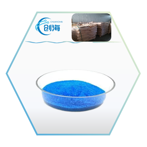 China suministra Chuanghai, suministro de grado industrial, 99% mínimo, CAS No. 7758-99-8 <span class=keywords><strong>CuSo4</strong></span> Sulfato de Cobre - Product Image 1
