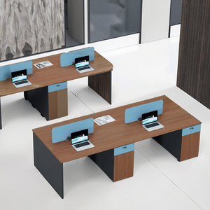 Hochwertige Hot Sale Executive Office Mitarbeiter Büromöbel, Großhandel Walnuss Design Manager Chef <span class=keywords><strong>Commercial</strong></span> Office Desk - Product Image 6