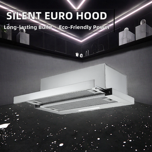 Chimenea de cocina de estilo europeo, extractor eléctrico silencioso de limpieza automática de 30 "-36" para apartamentos, cocina Campana, extractor de diapositivas - Product Image 3