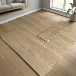 Parquet en chêne d'ingénierie en gros, chêne blanc européen, finition UV, 3 couches - Product Image 1
