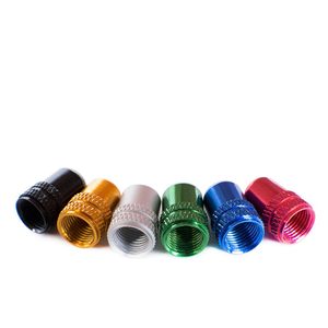 Cache-poussière de valve de pneu de vélo de route Cap/<span class=keywords><strong>Presta</strong></span> en alliage d'aluminium anodisé, style américain, léger (1,8 g) - Product Image 5