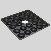 Petits pieds de pare-chocs en silicone antidérapants auto-adhésifs en plastique transparent de 6*2mm pour produits en caoutchouc de meubles de table