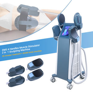 Pro 4 Başlıklı / 2 Başlıklı Elektronik Kas Stimülatörü Ems 4'ü 1 Arada Dikey Kullanım İçin Kas Geliştirme Makinesi - Product Image 1