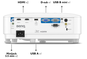 Benq MS560 DLP Máy Chiếu 2K Độ Phân Giải Android 11 OS Ngắn Ném Được Xây Dựng Trong Loa USB Kết Nối Hướng Dẫn Sử Dụng Ống Kính - Product Image 4