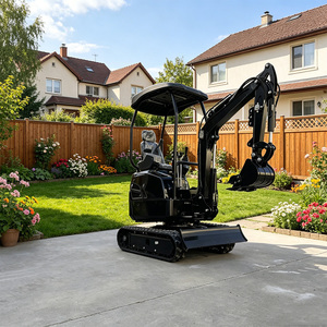 Mini-excavatrice agricole XJ-16 de 1,6 tonne avec moteur 5 cylindres, livraison gratuite, à vendre - Product Image 3