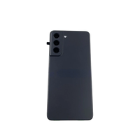 Verre arrière pour Samsung Galaxy S21 FE G990, coque arrière de batterie, boîtier de porte arrière, remplacement, réparation