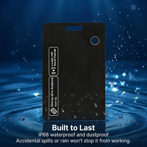 Rastreador GPS Inteligente para Tarjetas con Sistema Dual Apple Find My y <span class=keywords><strong>Google</strong></span> Find Hub, Delgado, Impermeable, Etiqueta para Cartera - Product Image 4
