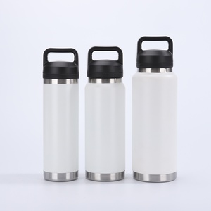 Nuevo Vaso Deportivo Transfronterizo de Acero Inoxidable 304 con Doble Capa y Aislamiento al Vacío, Portátil, de Gran Capacidad, para Exteriores - Product Image 1