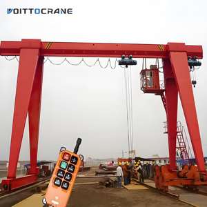 Grúa Pórtico Eléctrica de Viga Única MH Modelo 5 Toneladas 8 Toneladas 10 Toneladas 15 Toneladas 20 Toneladas - Product Image 1