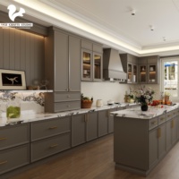 Armoires de cuisine de style américain Shaker |   Fabricant d'armoires de cuisine sur mesure pour les projets de villas et résidentiels