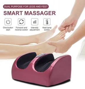 Voet Spa Been Massager Machine Lucht Compressie Warmte Trillingen Shiatsu Voet Elektrische Voet Massager