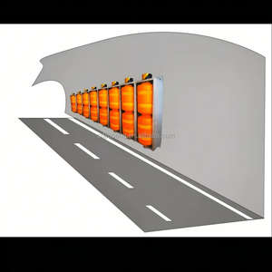 Barrière de sécurité rotative en polyuréthane EVA non réfléchissante à fort impact, galvanisée à chaud, dimensions personnalisables, pour le trafic - Product Image 5