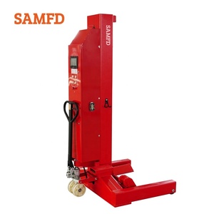 सैफड 7500 किलोग्राम तार भारी शुल्क स्वचालित हाइड्रोलिक चार पोस्ट 6 मोबाइल ट्रक कार लिफ्ट - Product Image 2