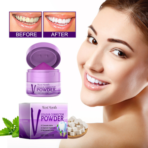 Poudre correctrice de couleur West Month Pure Fresh And Clean Teeth Tartar Très bien soin de la gomme buccale - Product Image 1