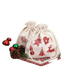 Bolsa de Cocina de Lino Orgánico Reutilizable Personalizada con Cordón, para Regalos de Boda, Dulces o Algodón - Product Image 1