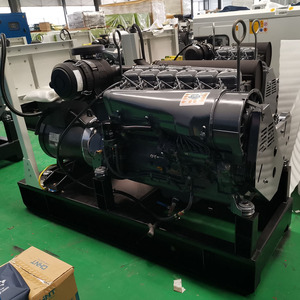 Uleengen UD20GF Silent Open Frame Generator Set Power Air Cooled 30kw 38kva 40kva 50kva 6 Cylinders Engine F4L913/F6L912 ATS - Product Image 4