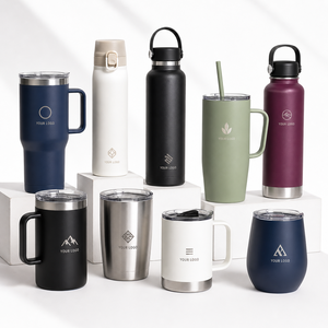 Custom 316 Stainless Steel <b>Insulated</b> Thermos Car Cup Double Wall Vacuum Spill Proof Travel Coffee Tumbler <b>Mug</b> With Handle/straw - Product Image 1