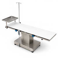 Table d'opération vétérinaire électrique XY ACS05 en acier inoxydable pour chiens, chats et chirurgie des petits animaux