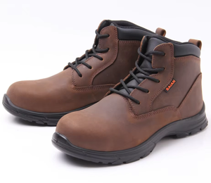 Chaussures de sécurité marron à embout d'acier S3 Armid pour l'industrie et l'usine, randonnée, alpinisme, anti-perforation, respirantes en maille - Product Image 3