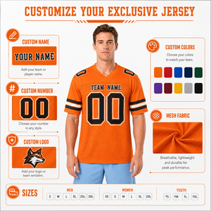 Maglia Personalizzata <span class=keywords><strong>da</strong></span> Football Americano con Stampa in Sublimazione, Traspirante <span class=keywords><strong>e</strong></span> ad Asciugatura Rapida, Uniforme per Tifosi - Product Image 2