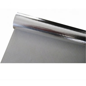 Tissus en <span class=keywords><strong>fibre</strong></span> <span class=keywords><strong>de</strong></span> <span class=keywords><strong>verre</strong></span> laminés avec du papier d'aluminium pour revêtement mural/<span class=keywords><strong>de</strong></span> toit, résistants à la chaleur 550°C, épaisseur 0,10-3,0 mm, pour soudage et découpe - Product Image 2