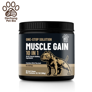 Suppléments musculaires pour chiens à haute teneur en protéines Complément alimentaire pour chiens à haute teneur en protéines Ingrédients pour animaux de compagnie Gain musculaire Muscle pour chien Mâche molle - Product Image 1
