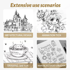 Vĩnh Viễn Tốt Mẹo Ống Phy-Phong Cách Siêu Mỏng Điểm Kim Đánh Dấu Bút Thiết Lập 16 Mảnh Anime Nghệ Thuật Vẽ Bút Cho Thiết Kế Phổ Quát - Product Image 4