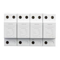 Dispositivo di Protezione da Sovratensioni AC SPD a 1-4 Poli, 200kA 255V/440V 1.5KV Tipo T2, Modello Wansong RWY2-BC