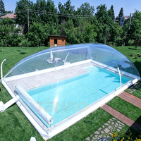 Dôme à bulles gonflable de haute qualité, tente de piscine, couverture de piscine gonflable transparente, tente de couverture de piscine