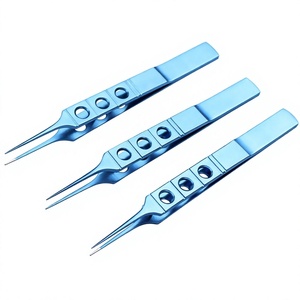 Pinzas Oftálmicas Manuales de Acero Inoxidable, Pinzas Microquirúrgicas, Pinza de Extracción para Uso Hospitalario, Fabricadas por ZUOL - Product Image 2