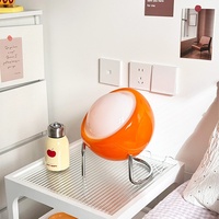 Lampe de table vintage style crème avec télécommande USB, lumière d'ambiance moderne et simple pour chambre à coucher, chevet, bureau