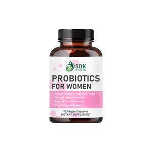 Probiotiques pour femmes en capsules de marque privée avec complexe Omen Health pour nourrir l'intestin et favoriser la digestion en douceur - Product Image 1