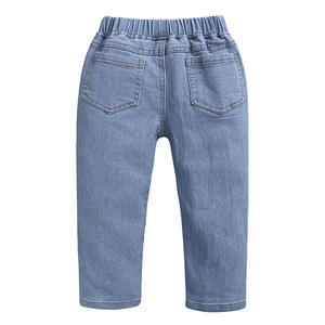Vente en gros de vêtements pour enfants, nouveaux modèles, ensembles de vêtements, t-shirt moulant et jean en denim pour petites filles - Product Image 6