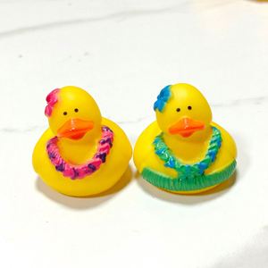 Wholesale Custom Plastic Hawaii Duck Squeeze Sound Water Play <b>Bath</b> Toy - Product Image 6