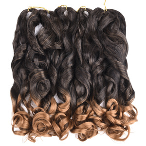 <span class=keywords><strong>ผม</strong></span>ลอนแบบเกลียวลอนคลื่นสังเคราะห์สำหรับ<span class=keywords><strong>คน</strong></span>ผิวดำ22นิ้ว150ก. <span class=keywords><strong>ผม</strong></span>ลอนแบบฝรั่งเศส - Product Image 5