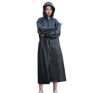 Manufacturers direct sales of a variety of color adult raincoat EVA rainwear high quality raincoat
