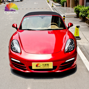 الأكثر مبيعًا كارلاس عالية الجودة * 18 م/لفة عالية اللمعان خالية من الفقاعات حمراء وزرقاء بلون لؤلؤي ملون لسيارة فيلم PPF - Product Image 3