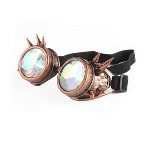 بيع بالجملة نظارات كليدوسكوب للحفلات المجنونه وألعاب الألعاب النارية للحفلات التنكرية وتقليد الشخصيات نظارات بخاري بانك للهالوين - Product Image 5