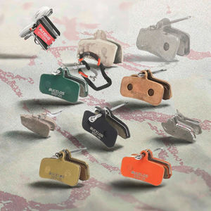 Pastillas de Freno Hidráulicas para Bicicleta BUCKLOS OEM/ODM, <span class=keywords><strong>4</strong></span> <span class=keywords><strong>Pistones</strong></span>, Compuesto Metálico, Duraderas, 40x24x2mm, para Bicicletas de Montaña, BMX y Carretera - Product Image 3