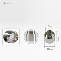 Lentille de collimateur à tête de coupe laser D28 F100 de vente chaude Aurora