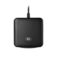 Syntek ACR39U 13.56MHz Pembaca Kartu Pintar NFC EMV 2000 Antarmuka USB ABS Sesuai CCID/PC/SC Protokol ISO 14443A Pembacaan 3-5cm