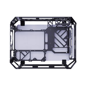 Gabinete de Alta Gama Tipo <span class=keywords><strong>C</strong></span> Negro/Blanco, Gabinete de Torre Completa para Juegos, Compatible con ITX / M-ATX / ATX - Product Image 4