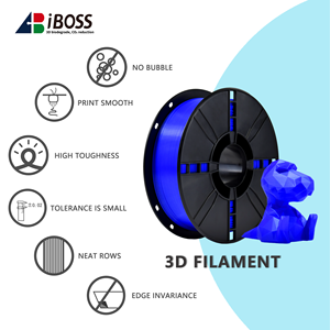 Filament PLA+ de 1,75 mm de haute qualité, 1 kg, bleu foncé, pour impression 3D, vente en gros d'usine - Product Image 5