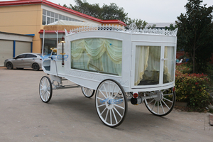 Nouveau style magnifique et spécial : Cercueil-voiture funéraire de luxe américain pour cérémonies funéraires - Product Image 3