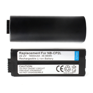 NB-CP2L NBCP2L NB-CP1L NBCP1L Batterie pour <span class=keywords><strong>Canon</strong></span> SELPHY CP800 CP900 CP910 CP1200 CP1300 <span class=keywords><strong>CP1000</strong></span> Imprimante Photo - Product Image 1